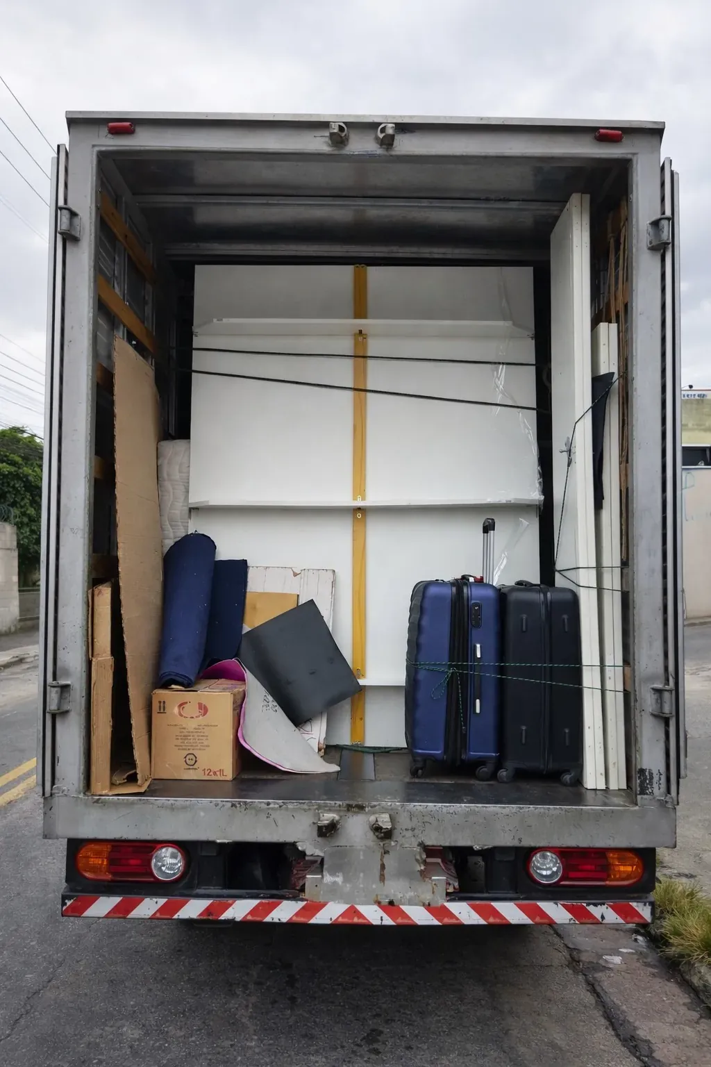 Carga organizada e bem distribuída